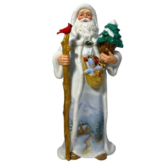Home Interiors Santa Father Christmas Figurine 58128-05 Homco 2005 Holiday Decor - Picture 15 of 15